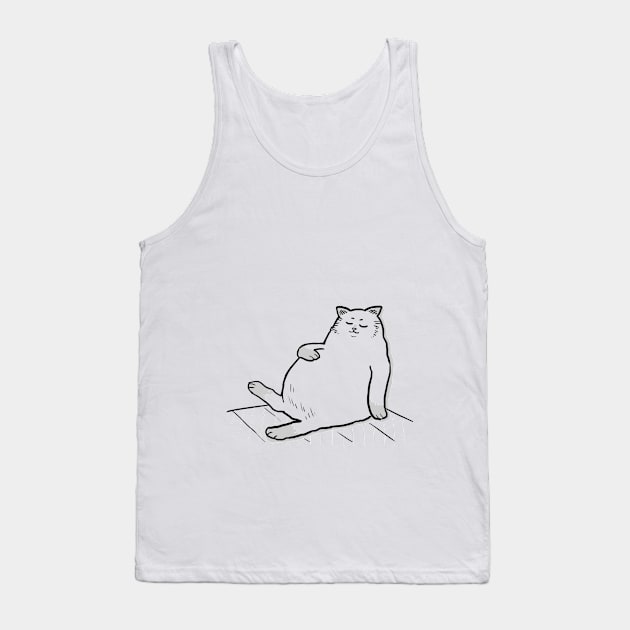 Comfortable Cat Tank Top by xibang